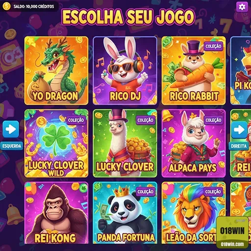 018win - app exclusivo - Interface do App